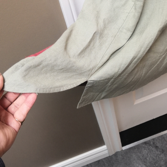 Oblique Creations Linen Dress, Sz 8 - Picture 5 of 14